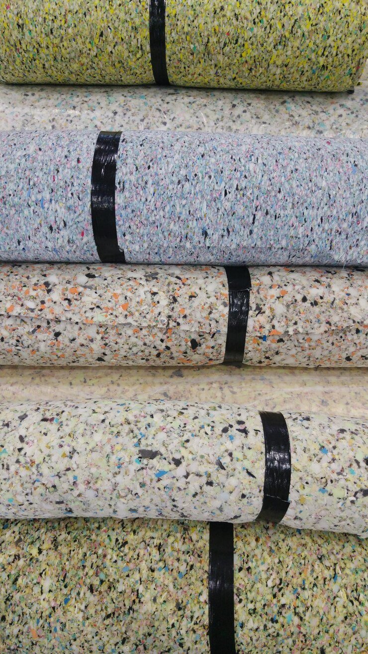 Design trends for colored rubber flooring