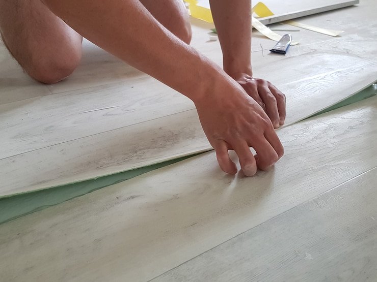 How to correctly install an LVT floor