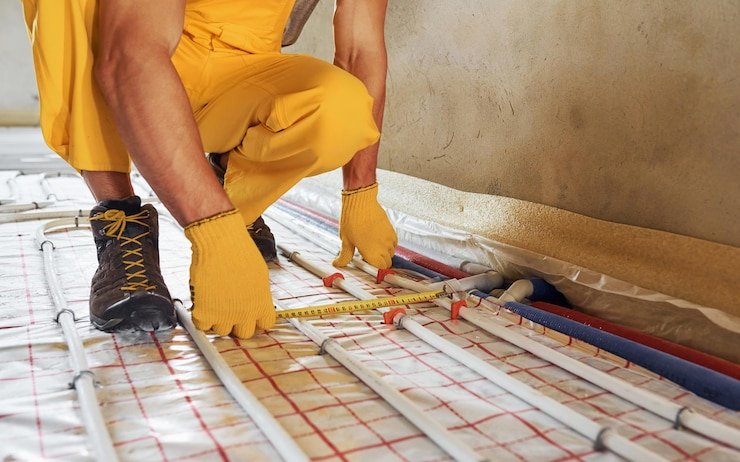 How warm floors contribute to energy efficiency