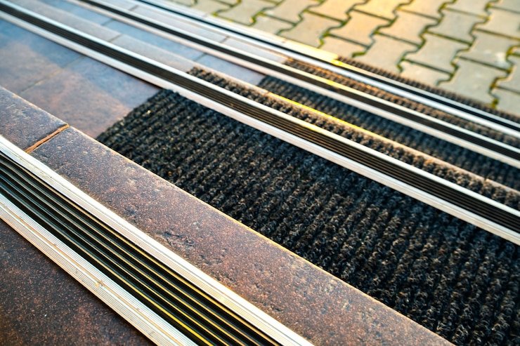 Protective profiles for step corners