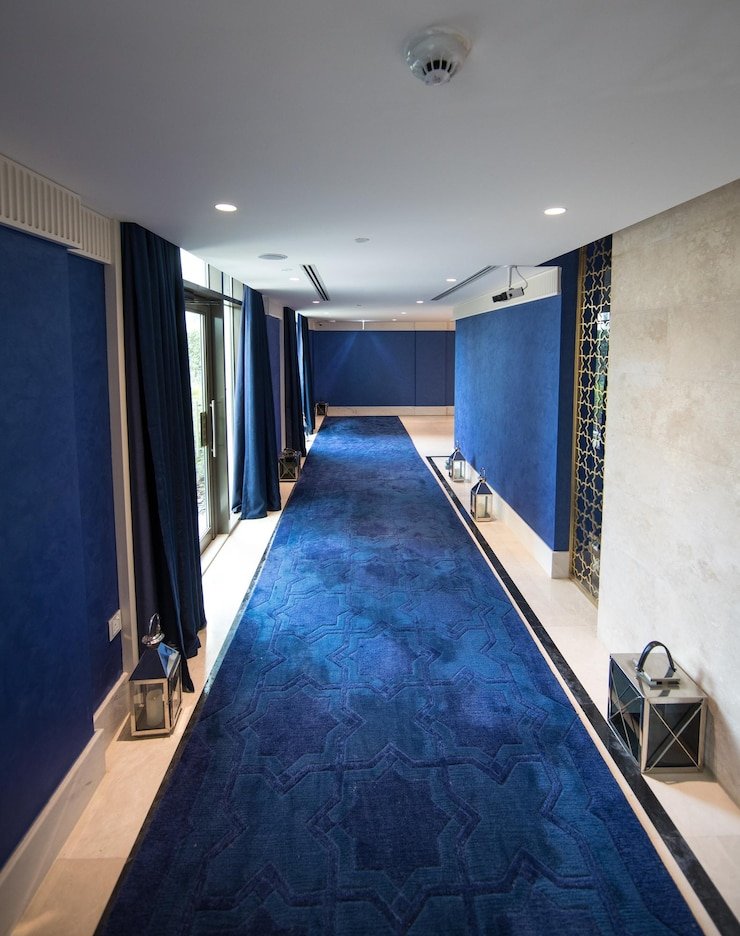 Special carpets for spaces with heavy traffic