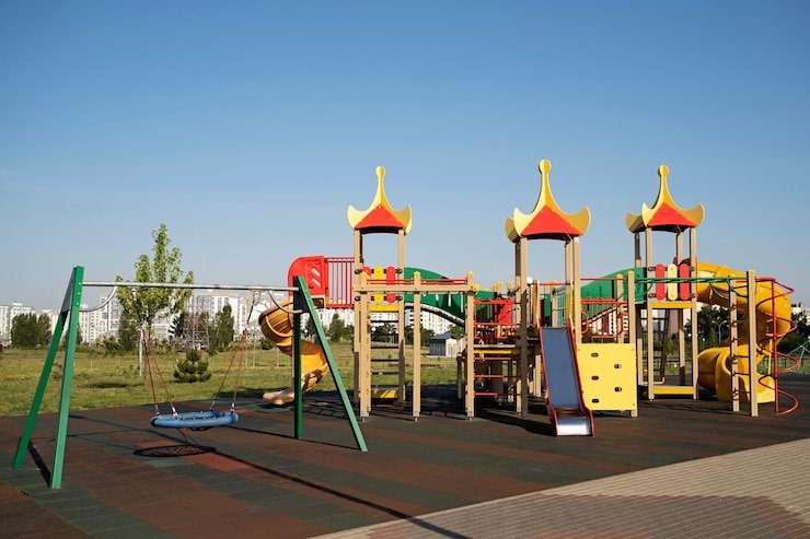 Types of rubber floorings for playgrounds